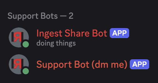Ingest Share Bot